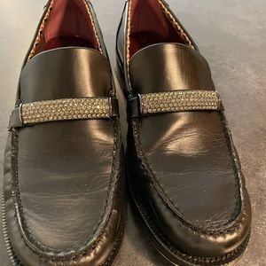 Franco Sarto patent leather loafer